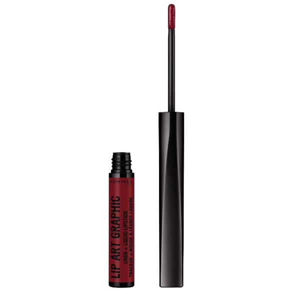 Rimmel London Lip Art Graphic Liquid Lip Liner - 810 Be Free - Picture 1 of 2